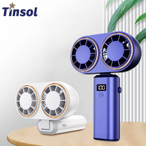 Handheld Personal Fan Compact Rechargeable