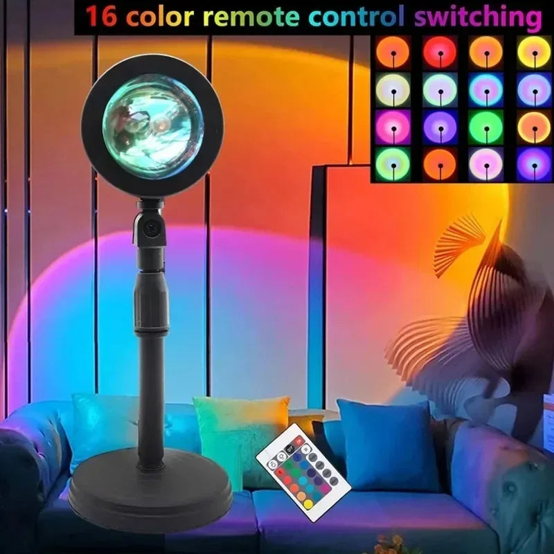 16 Colors RGB USB Sunset Light Photography