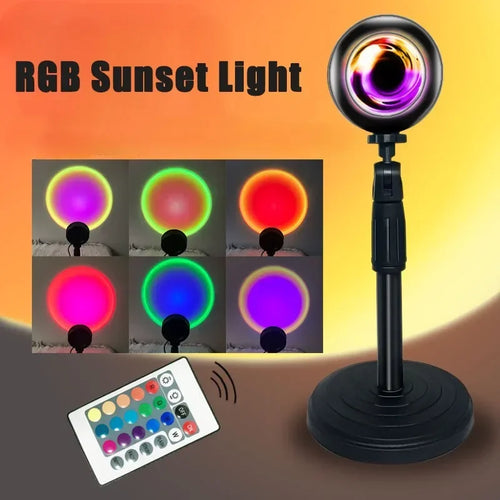 16 Colors RGB USB Sunset Light Photography